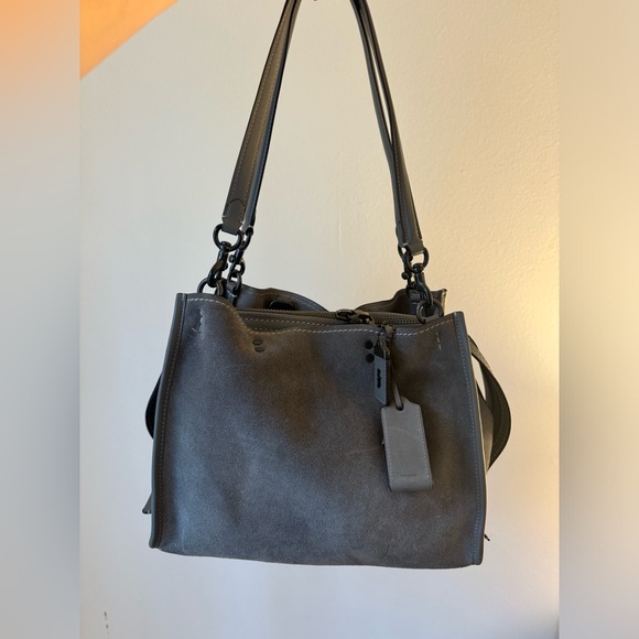 COACH Suede Rogue in Gray - Picture 3 of 13